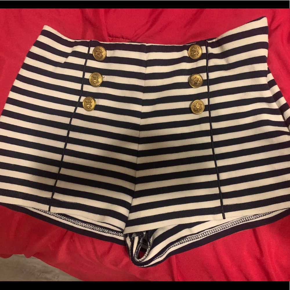 Forever 21 stripped shorts
